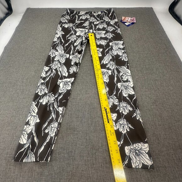 NEW! JoyLab Floral Leggings‎ Yoga Athletic Medium Comfort Soft Stretchy - Picture 4 of 14